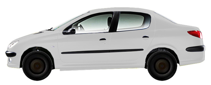 Диски на PEUGEOT 206 Sedan (2007 - 2009)