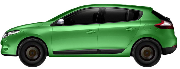 Диски на RENAULT Megane III 1.9 dCi 2008