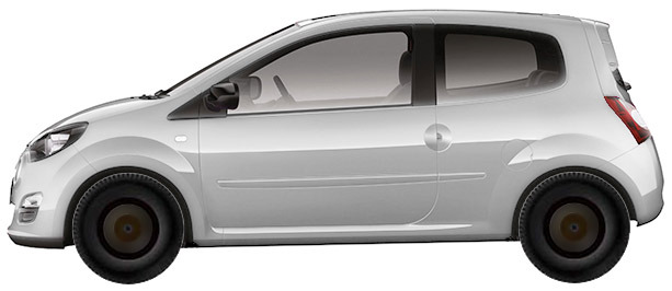 Диски на RENAULT Twingo II 1.5 dCi 85 2007