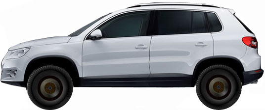 Диски на VOLKSWAGEN Tiguan 2.0 TDI 4MOTION 2007